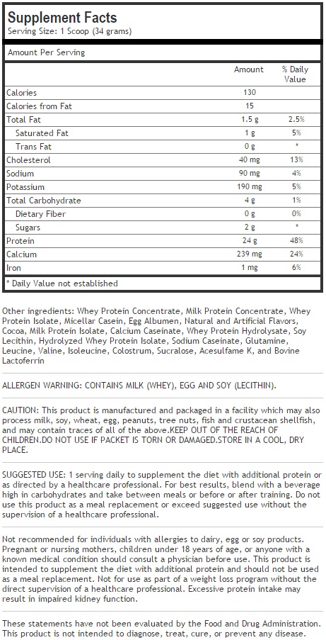Source 10 Protein-Chocolate