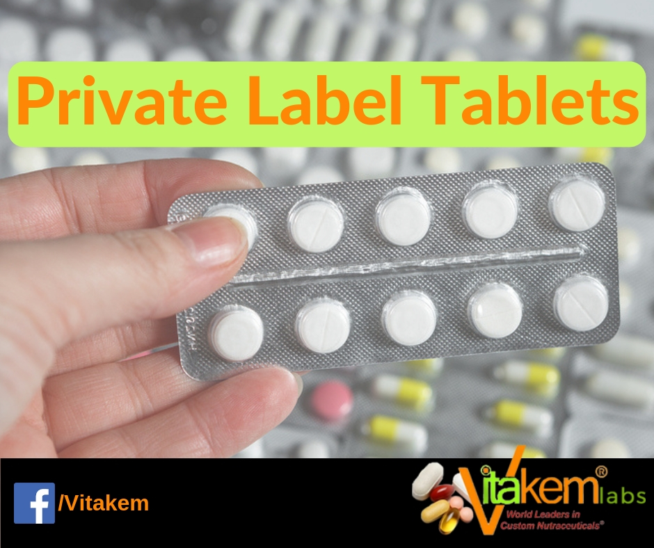 Tablet Manufacturer - Vitakem Private Label Manufacturing