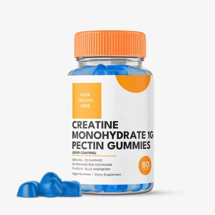 Creatine Monohydrate blue raspberry